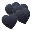 APOLLO Slate Heart Coaster set 4,Multi-colour,10x5x10