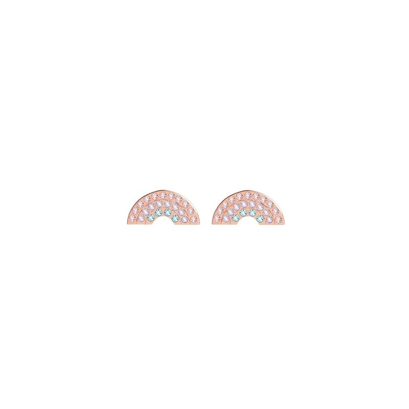 Olivia Burton OBJRBE05 Women's Stud Earrings Rainbow Rose Gold Collection,