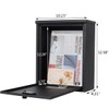 Mailbox with Combination Lock, Lovndi Wall Mounted Locking Mailboxes, Medium