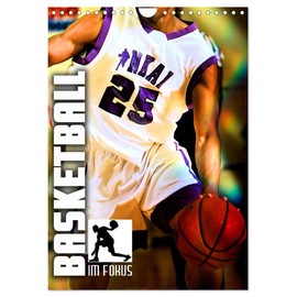 Basketball im Fokus (Wandkalender 2026 DIN A4 hoch), CALVENDO Monatskalender