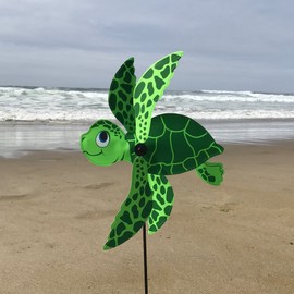 In the Breeze 2554 Baby Whirligig Wind Spinner, Sea Turtle