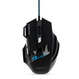 RadioShack Mouse Gamer Ergonómico  Luces LED  Luces LED  Negro                                                                                        