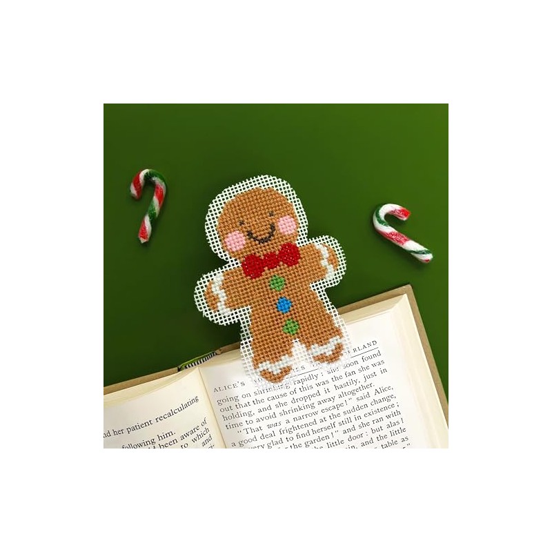 Bothy Threads Counted Cross Stitch Kit - Merry - Gingerbread