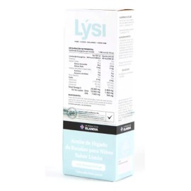Pack 2 Lysi Omega 3 Aceite De Hígado De Bacalao Para Niño Sabor Limón