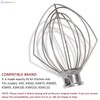 K45WW Wire Whip Attachment for Tilt-Head Stand Mixer Compatible with