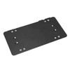 License Plate Bracket Black Stainless Steel Winch License Plate Holder