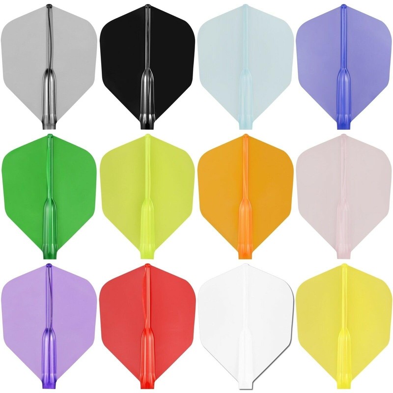 COSMO DARTS フライト Fit Flight AIR シェープ レッド 3枚入り