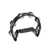 Dimavery TN-2 Tambourine plastic, Black