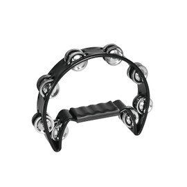 Dimavery TN-2 Tambourine plastic, Black