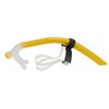 Swimming Snorkel Reduced Drag Silicone Swimming Breathing Tube with Adjustable