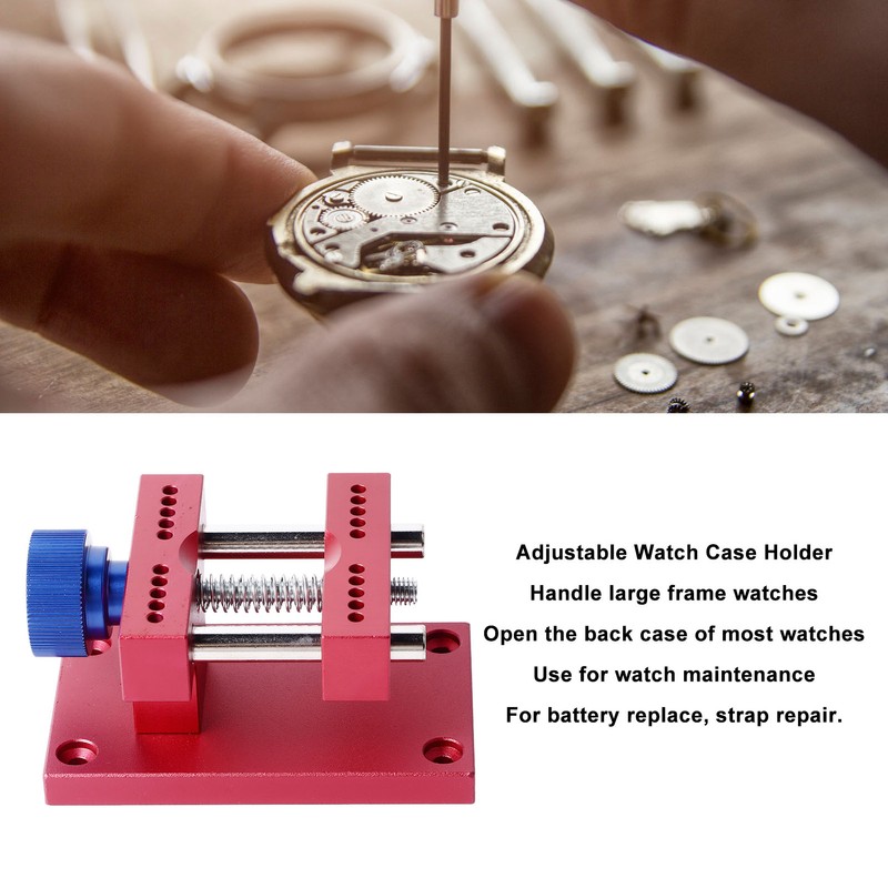 Adjustable Watch Case Holder Professional Aluminium Alloy Adjustable Metal Watch