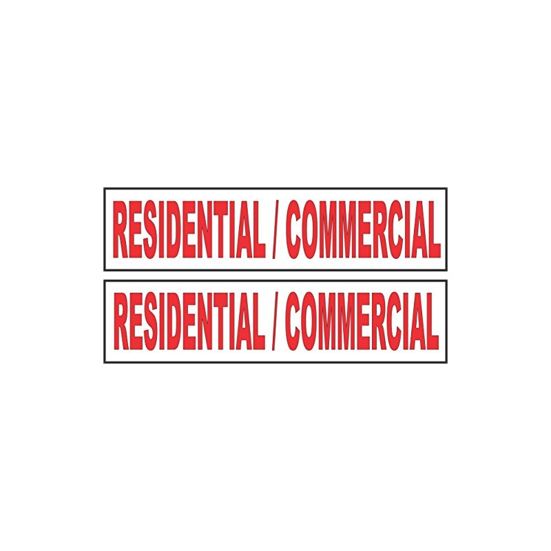 2-6x24 Residential/Commercial Real Estate Rider Sign Red