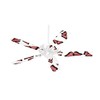 Butterflies Pink - Ceiling Fan Skin Kit fits most 42