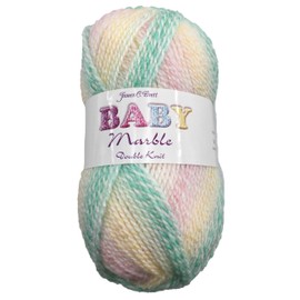 James Brett Baby Marble DK Knitting Yarn Double Knit Wool 100g Ball (BM41)