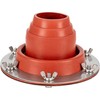 Tent Stove Jack Kit: Flexible Silicone Pipe Boot, High Temp