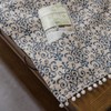 COMFEELING Coffee Table Cloth Rustic Style Living Room Center End