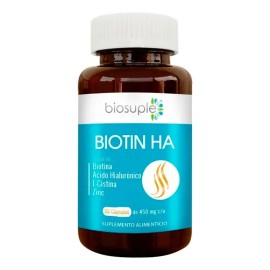 Biosuple Biotina cido Hialurnico Vitaminas 60 Cpsulas Uas Cabello                                                                                     