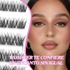 Wosheer Pestañas Adhesivas Con Cinta Autoadhesiva Diy Extensión De Pestañas