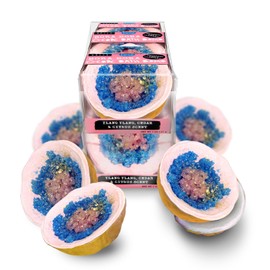 Hallu Bora Bora Geode Bath Bomb, Pack of 6