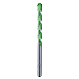 kwb Hardcut Granite Drill Bit Diameter 12 mm with Carbide Special Blade, Asymmetrical, High-Temperature Brazed Carbide Plate, Optimal Drill Dust Transport and Round Shank, Extremely Durable, According