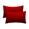 Red Pillow Cases 2 Pack Hotel Quality Microfiber Pillowcases Covers