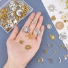 SUPERFINDINGS 2 Bags 2 Colours Sun Moon Star Jewellery Making