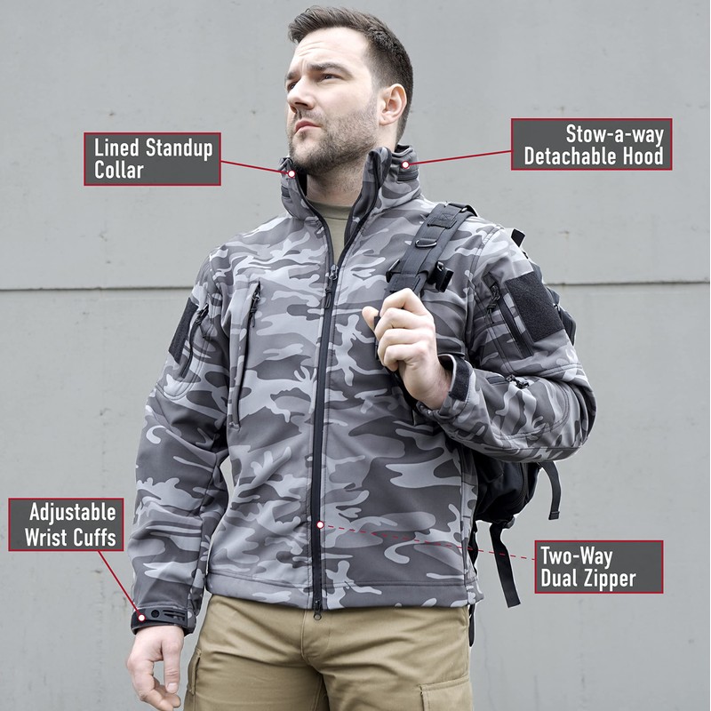 Rothco Special Ops Soft Shell Jacket - Tactical Cold and