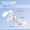 PROSOCOOL Cooler Drain Plug Kit Replacement for Coleman Xtreme Coolers