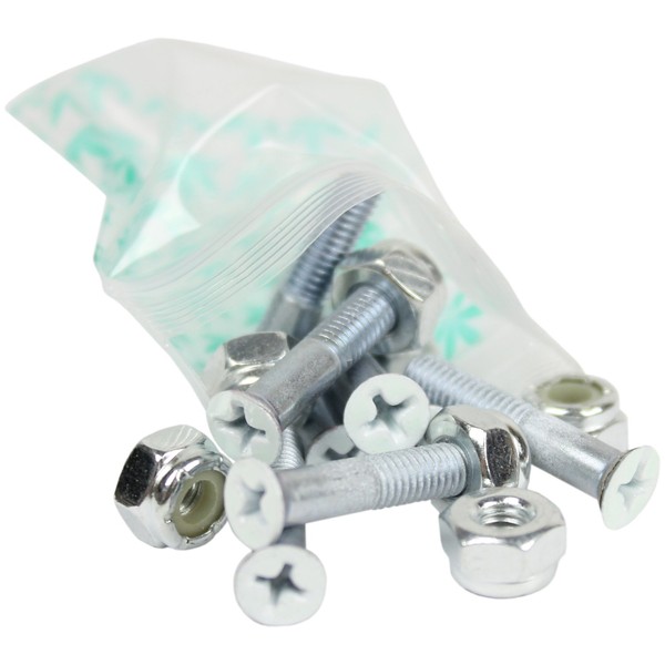 Dimebag Skateboard Hardware 1 Set White 1 in