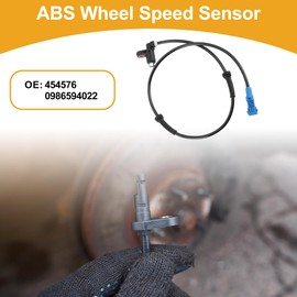 Partuto ABS Wheel Speed Sensor No.454576/0986594022 Front Left Right ABS Sensor Anti-lock Braking System Sensor for Peugeot 206 1998-2002