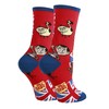 Women's Novelty Socks for Mr Bean, Oooh Yeah Funny Socks,
