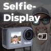 Rollei Action-Cam 9s Plus I 4K 60fps Unterwasserkamera mit Selfie-Display,
