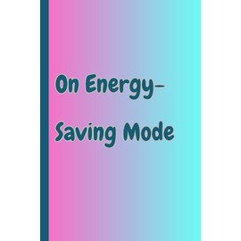 On energy-saving mode: Peaceful Pages: On Energy-Saving Mode notebook