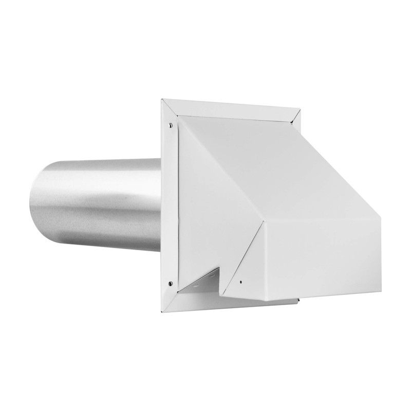 Imperial VT0501 4-Inch Exhaust Dryer Vent Cap, with Intake Hood