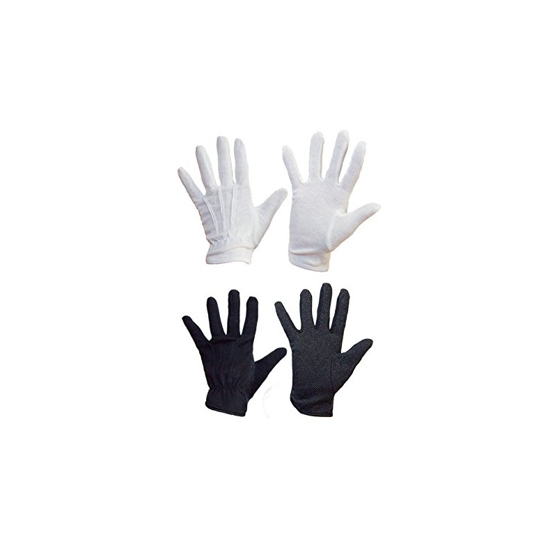 Heat Resistant Waiters Gloves Medium Black 10 Pairs per Pack