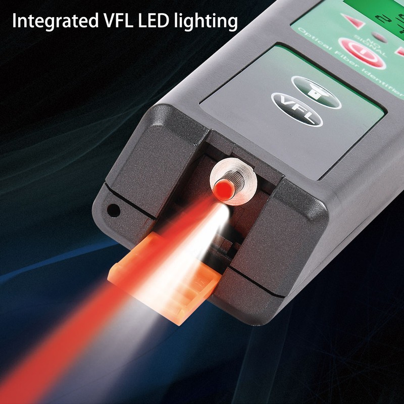 Optical Fiber Identifier VFL Handheld Optical Fiber Detector with LED