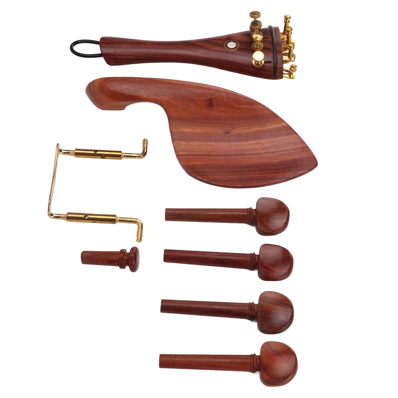Violin Repair Parts Accessories High End Jujube Wood Tailpiece Chin