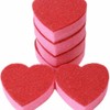 West5Products 6x Heart Shaped Washing Up Scourer Sponges