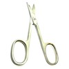 JOYA Professional Nail Scissors Extra Sharp Curve Stainless Steel Cuticle