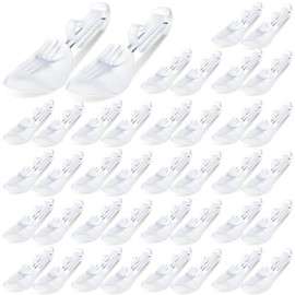 Honeydak 20 Pairs Plastic Shoe Tree Stretcher Sneaker Form Insert Adjustable Boot Shaper Holder Bulk(Women Style,34-39 Size)