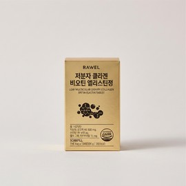 RAWEL 로엘 저분자 콜라겐 비오틴 엘라스틴정 90g 180정 1개 1개 / 로엘 저분자 콜라겐 비오틴 엘라스틴정 90g 180정 1개 1개