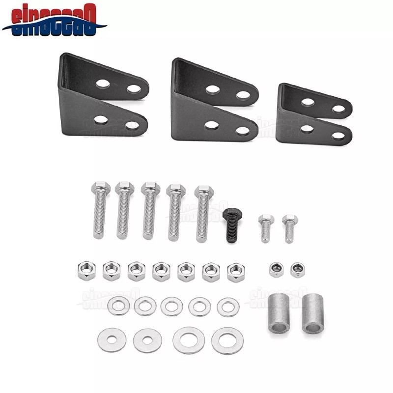 sinocea0 Black 2" Front & Rear ATV Full Rise Lift