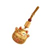 Lucky Cat Keychain Feng Shui Charms Car Key Chain Accessories, Maneki Neko Purse Handbag Bag Charms Good Luck Gifts (A)