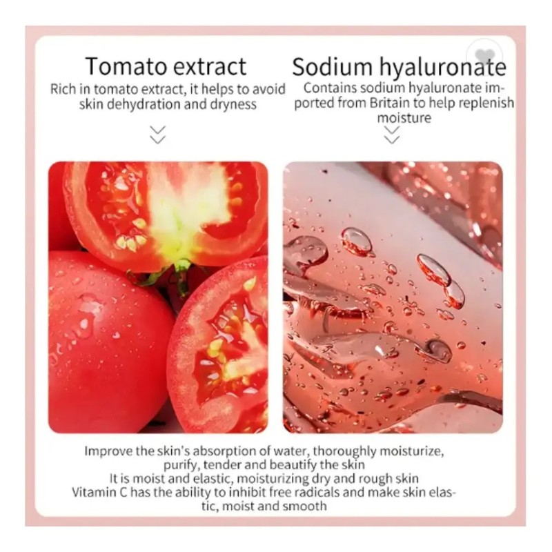 Suero Tomate Anticicatrices Acido Hialuronico Reafirmante Momento De Aplicación Díanoche