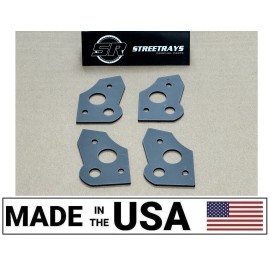 STREETRAYS [SR] Heavy Duty REAR Upper Shock Mount Braces FOR Kawasaki KRX KRX4 1000 SXS UTV