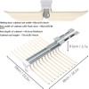 22 Arms Steel Slide Out Pants Rack Closet Pants Hanger