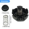YIEHRNS X472000070 SRM225 Speed Feed Cap 400 Trimmer Head Weed