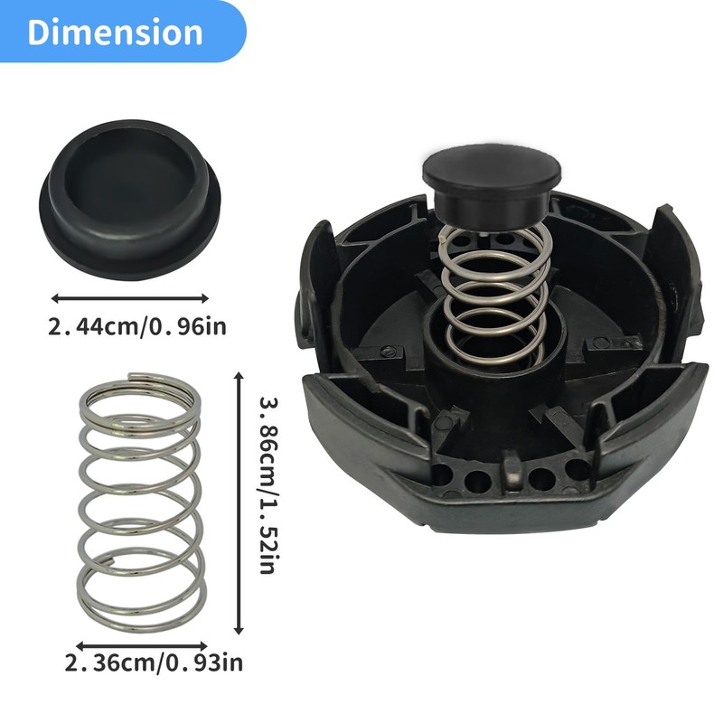 YIEHRNS X472000070 SRM225 Speed Feed Cap 400 Trimmer Head Weed