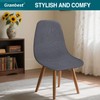 Granbest Jacquard Thickened Elastic Dining Chair Covers, Low Back Chair