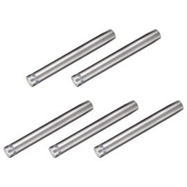 METALLIXITY Sign Spacer Screws (12 x 100 mm) 5 Pieces Stainless Steel Advertising Screws Glass Acrylic Nail - for Picture Frame Sign Display